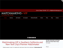 Tablet Screenshot of matchmakingvip.com